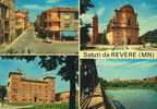 REVERE-SALUTI-VEDUTINE-LOMBARDIA MANTOVA VIAGGIATA COME DA FOTO - Mantova