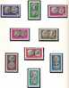 HELLAS, 1963,  MI 807-815 ** MONNAIES MüNZE, MINT COMPLET - Unused Stamps