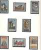 HELLAS, 1963,  MI 827-834 ** ATHOS, MONASTERE, MONASTERY, KLOSTER - Unused Stamps