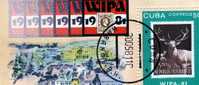 Briefmarke Nr. 1065 Hirsch BMA " WIPA 81 " In Austria Kuba Cuba 2560 + Bl.67 O 5€ - Game