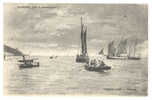 Départ Pour La Pêche  1916 - Fishing Boats