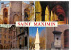 SAINT MAXIMIN - Oblitéré + Flamme St Maximin 1987 - Saint-Maximin-la-Sainte-Baume