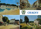 Carte Postale  71.  Chagny Trés Beau Plan - Chagny