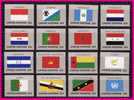 ONU  1989 Drapeaux -flag . New-york 547/62  Neuf X  (trace De Charn.) - Neufs