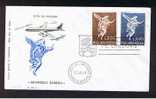 Italy Vatican 1962 Air Mail Set Scarce FDC First Day Cover - Ref 216 - Brieven En Documenten