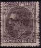 Edifil 200 1879 Alfonso XII 2 Cts Negro Usado - Used Stamps