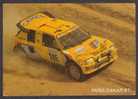 PARIS DAKAR 1987, Automobile Peugeot 205 Turbo 16 - 1 - Vatanen-B Giroux, Pub Camel, Shell - Other & Unclassified