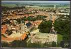 77 NANGIS Vue Générale Aérienne, Chateau De La Motte, Hotel De Ville, Ed Guy 4710, CPSM 10x15, 1974 - Nangis