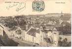 MAMERS- Panorama, Vue Générale  Avec 2 Couvreurs Sur Un Toit - Mamers