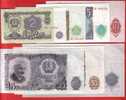 BILLET - BULGARIE - Série De 7 Billets NEUF De 200 , 50 ,25 , 10, 5, 3, Et 2 Leva - Bulgaria