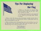 MORRISON, IL. - NPW, 2002 - TIPS FOR DISPLAYING OUR FLAG - LIMITED EDIT. 300 Ex. - SHIRLEY S. MONTGOMERY - - Andere & Zonder Classificatie