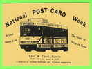 ST-LOUIS, MO. - LACLEDE´S - NATIONAL POST CARD WEEK,1993 - METRO SPEED RAIL SYSTEM - SIGNED BY CEIL & CHICK HARRIS - - St Louis – Missouri