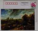 China 1998 Enjoying European Oil Painting Pre-stamped Card Peter Paul Rubens Landscape Oil Painting - Rubens