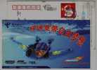 CN 04 Yingtan Telecom ADSL Lan Advert Pre-stamped Card Parachuting Sport Parachutting - Paracaidismo