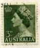 PIA - AUSTRALIA - 1953 : Reine Elizabeth II  - (Yv 197) - Usados