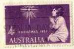 PIA - AUSTRALIA - 1957 : Noel  - (Yv 243) - Used Stamps