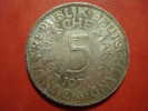 1992 DEUTSCHLAND GERMANY ALEMANIA  5 MARK SILVER COIN PLATA    AÑO / YEAR  1970 G    UNC- - 5 Marchi
