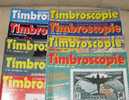 Timbroscopie N° 30 - 31 - 32 - 33 - 34 - 35 - 36 - 37 - 39 - Francés (desde 1941)