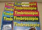 Timbroscopie N° 40 - 41 - 43 - 44 - 45 - 46 - 47 - 48 - 49 - Frans (vanaf 1941)