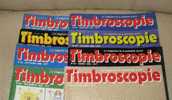 Timbroscopie N° 60 - 61 - 62 - 64 - 65 - 66 - 67 - 68 - Frans (vanaf 1941)