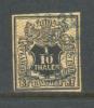 1856 HANNOVER 1/10 TH. MICHEL: 12 USED - Hanovre