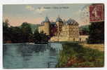 P4 - VIZILLE - Château De Vizille (1927 - Jolie Carte Avec Oblitération De Vizille Côté Vue) - Vizille