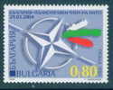 4632 Bulgaria 2004 A Full Member Of NATO ** MNH  Beitritt Bulgariens Zur NATO Bulgarien - NATO