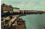 London Thames  Embankment And Cleopatra's Needle - River Thames