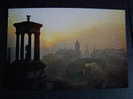 1348 Z - CPSM Ecosse-Sunset Over Edinburgh,from Calton Hill - Midlothian/ Edinburgh