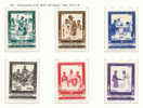 VATICANO 1965  CANONIZZAZIONE DI 22 MARTIRI DELL´UGANDA.  SERIE COMPLETA MNH** - Unused Stamps