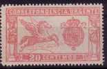 Edifil 256* 1905 Pegaso 20 Cts Rojo En Nuevo - Neufs