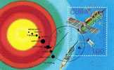 Satelliten Und Raumsonden Tag Der Kosmonautik Kuba 3180 + Bl.104 O 7€ - Russia & USSR