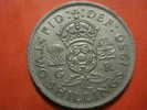 2092   UNITED KINGDOM UK GRAN BRETAÑA   TWO SHILLINGS   AÑO / YEAR  1950  EF - J. 1 Florin / 2 Shillings