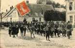 02 - AISNE - SISSONNE - ARRIVEE Du REGIMENT MILITAIRE - FANFARE - MUSIQUE - TAMBOUR - Sissonne