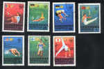 Jeux Olympiques 1976  Mongolia  Serie Complete  Athlétisme, Gymnastique, Cyclisme, Natation - Sommer 1976: Montreal