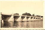 France / AUXONNE : Pont Sur La Saône (CPA 1945) - Auxonne