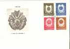 Romania FDC 1951 / Medals / Perforated - Munten