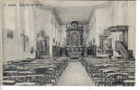 ORP - JAUCHE - Intérieur De L´Eglise - Publicité  A LA RUINE  Rue Du Manége Charleroi - Geldenaken