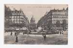 Ansichtskarte - Paris  - (B42)   La Rue Soufflot Et Le Panthéon - Panthéon