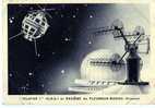 CPSM   22    TELSTAR I    USA       ET RADOME   DE PLEUMEUR BODOU      1965  JOUR EMISSION - Pleumeur-Bodou