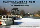 CPSM CASTELSARRASIN PORT JACQUES YVES COUSTEAU (DECEMBRE 2001) - Castelsarrasin