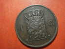 2207 NETHERLANDS NEDERLAND HOLANDA  1 CENT    AÑO / YEAR  1876  XF- - 1849-1890: Willem III.