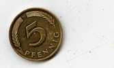 ALLEMAGNE 5 PFENNIG 1991 D - 5 Pfennig