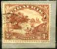 South - Africa Mi.N° 34 Gestempelt Auf Briefstückchen, Freimarken Szenen Aus Suidafrica. - Other & Unclassified