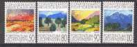 Liechtenstein 1991  Yvertn° 957-60 *** MNH Neuf   Conféderation Helvetique Cote 6 Euro - Unused Stamps