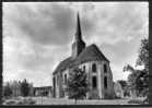 77 SOUPPES SUR LOING Place De La République, Eglise St Clair, XIIème, Ami 6, Ed Hodbert 2133, CPSM 10x15, 196? - Souppes Sur Loing