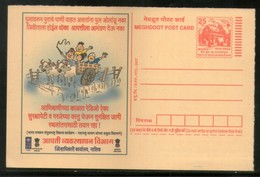 India 2007 Bull Cart Disaster Management Meghdoot Post Card # 293 - Postcards