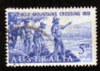 AUSTRALIE  1963  -  Y&T 288  - Traversée Des Montagnes Bleues   - Oblitéré - Gebraucht