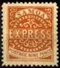 Samoa Mi.N° 4 III  9 Pence Braun,  (*) Ohne Gummi,1877/81. Freimarken. Ornamente - Samoa