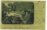 Suisse/Schweiz: Monschein-Litho St.Gallen, Das Kloster 1899, 2 Scans - St. Gallen